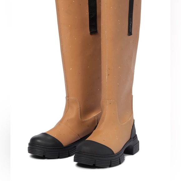 GANNI | Country Tall Lug Sole Boots - Picture 6 of 9